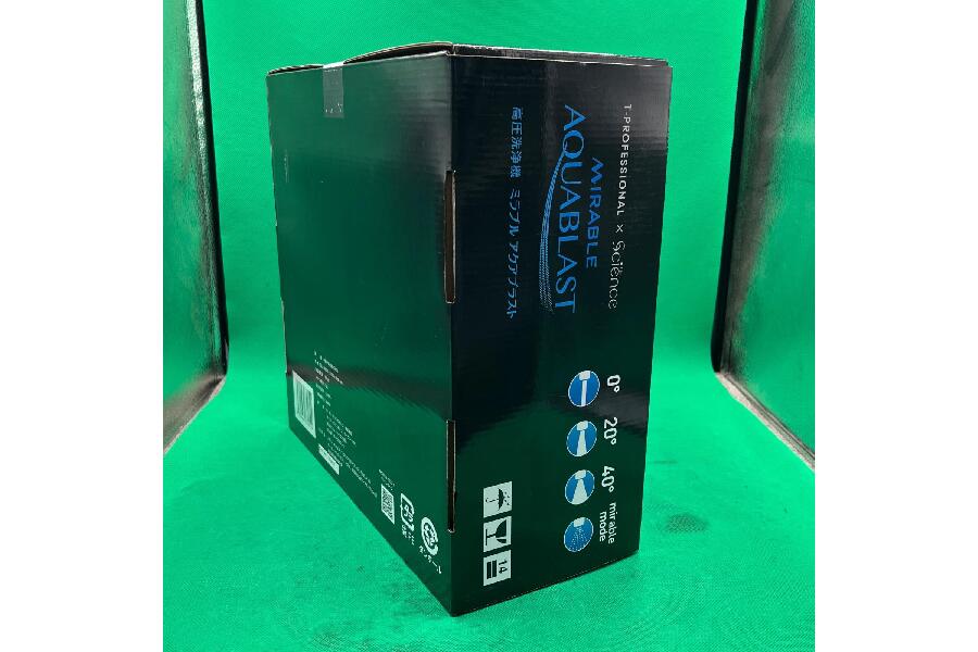 未使用 MIRABLE AQUABLAST ポータブル高圧洗浄機 FBHPM-AQB-GWSC 入荷