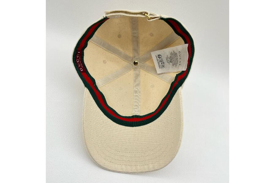 GUCCI コットンキャンバスベースボールキャップ Sサイズ 入荷しました