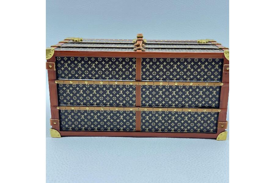 LOUIS VUITTON トランク ペーパーウェイト M99408 モノグラム ミス