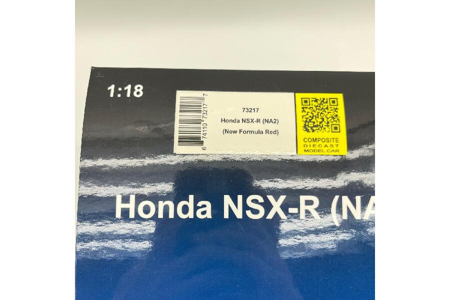 【専用出品】naページ AUTOart製 1/18 ホンダ NSX-R (NA2) ニューフォーミュラレッドが