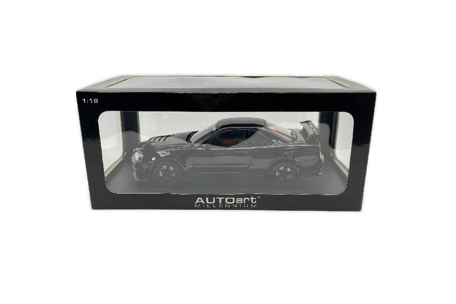 なるみ出品 入荷速報】AUTOart 1/18 ニスモ R34 GT-R Z-tune ブラック！｜2026年08