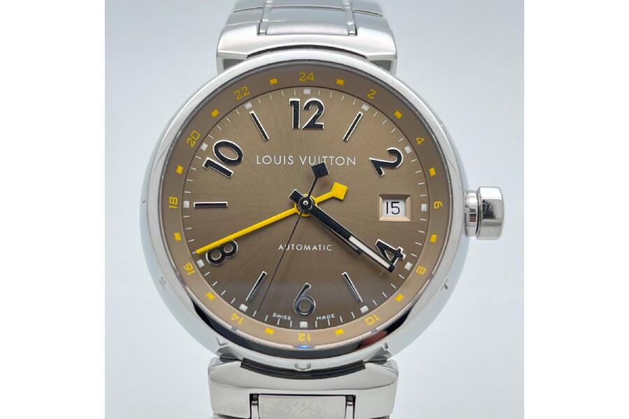 LOUIS VUITTON タンブール GMT オートマチック Q1132 中古品｜2026年09