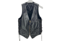 Langlitz Leathers メンズブラックレザーベスト #入荷しました♪｜2026