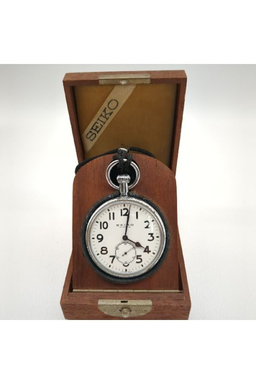 動作品】SEIKO セイコー 懐中時計 手巻き 9119-0040T 希少品