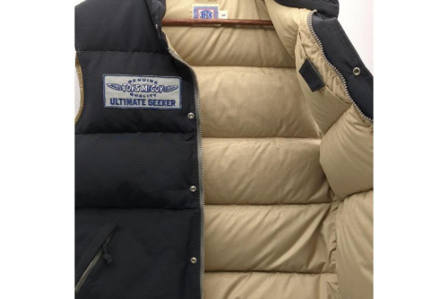 TOYS McCOY S.A.F. BASE STORE EXCLUSIVE ダウンベスト ブラック SIZE