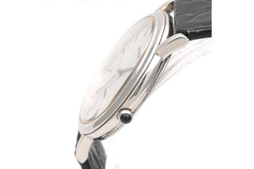 【美品 稼働】セイコー　ドルチェ　腕時　5E31-6D30 ユニセックス セイコー ドルチェ 5E31-6D30 腕時計 クォーツ レザーベルト ブラック