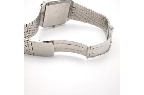 SEIKO - セイコー seiko クオーツ スクエア ブラック メンズ