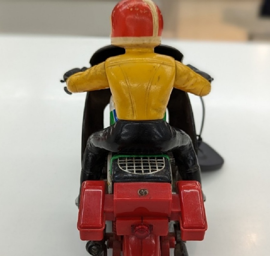 レトロフィギュア買取強化中。丸彰製『ブリキのバイク』を買取させて