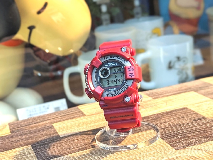 G-SHOCK買取強化中。「2代目フロッグマン赤蛙」を買取させていただき ...