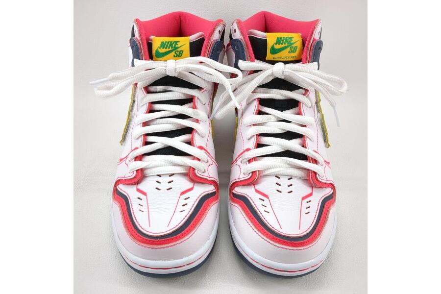 NIKE SB DUNK HIGH PRO QS スニーカー メンズ ホワイト 25.5cm ダンク 
