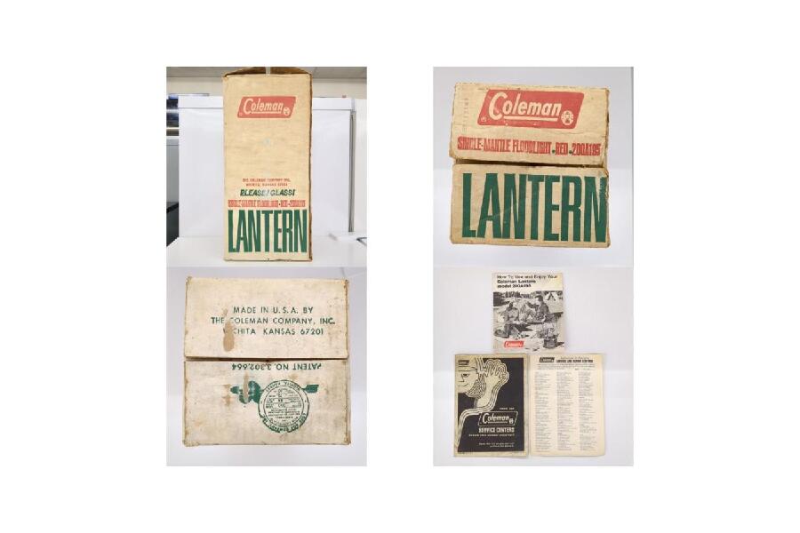 Coleman シングルマントル レッド ランタン 200A 1976年9月製 Coleman シングルマントル レッド ランタン 200A 1976年9月製