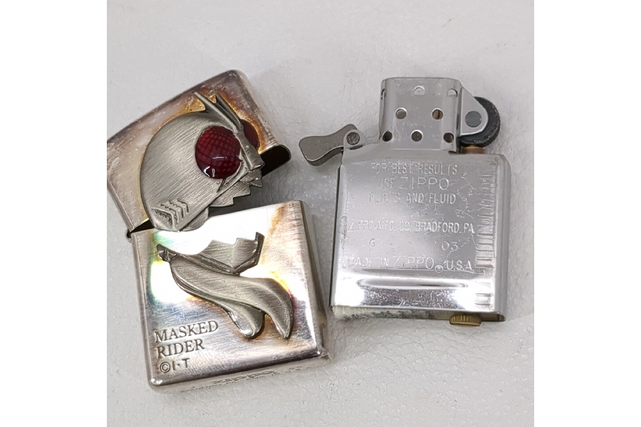 仮面ライダーのZIPPOライターをお買取いたしました。|2023年09 仮面ライダーのZIPPOライターをお買取いたしました。|2023年09