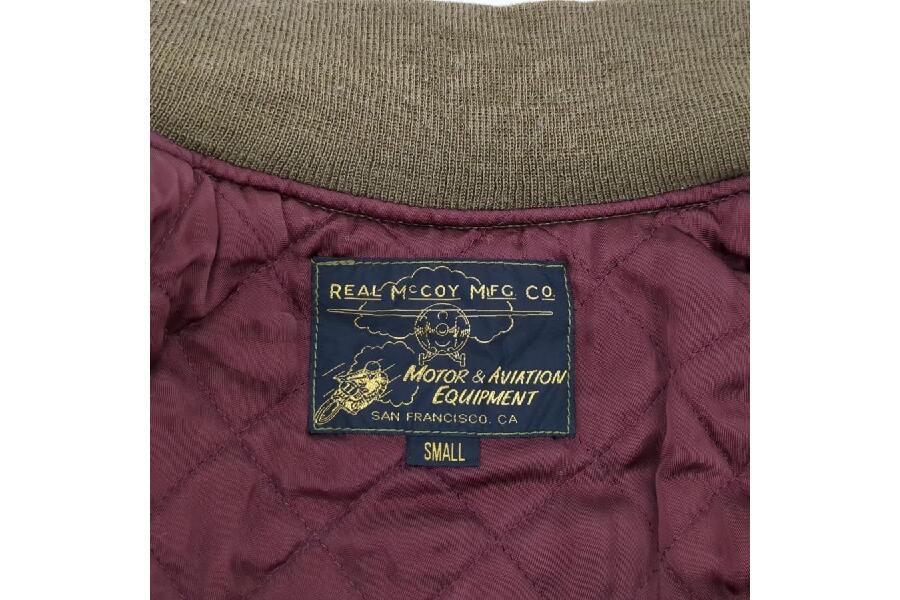 中古】 THE REAL McCOY'S タンカースジャケット メンズ カーキ