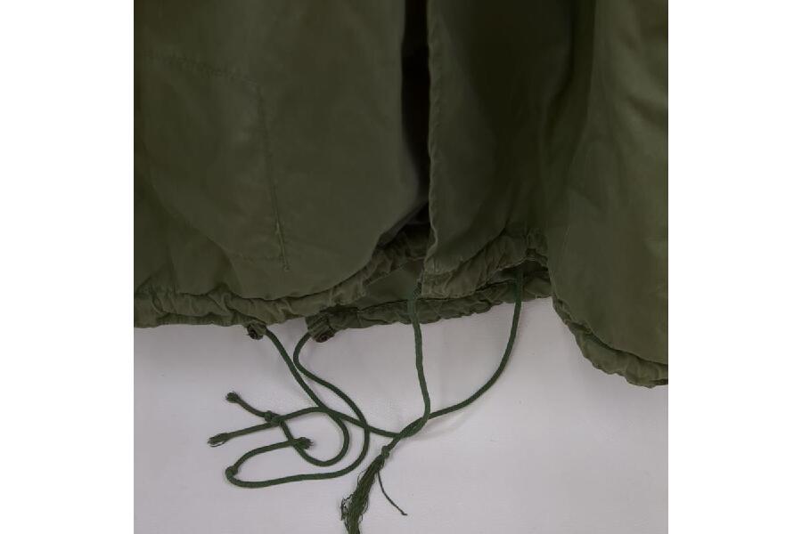 中古】 ミリタリーコート US ARMY オリーブ SIZE S 8415-782