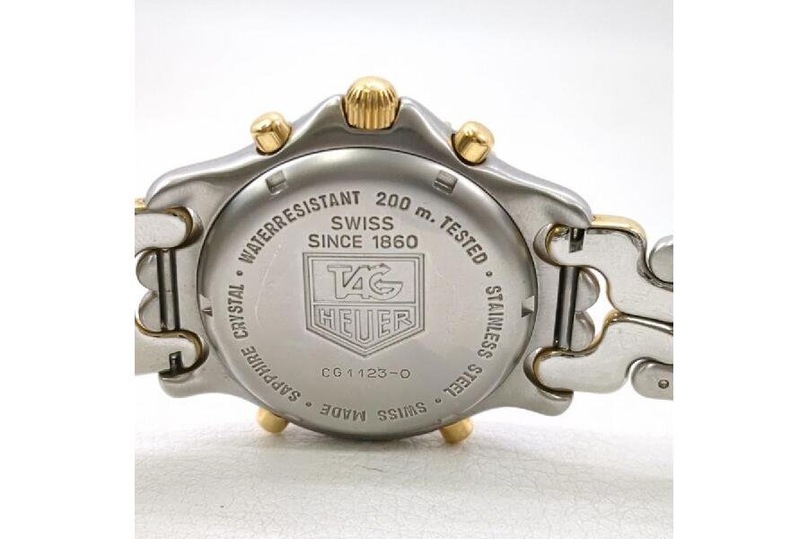 【美品】タグホイヤー アイルトン セナ モデル 腕時計 CG 1123-0 美品】タグホイヤー アイルトン セナ モデル 腕時計 CG 1123-0 タグ