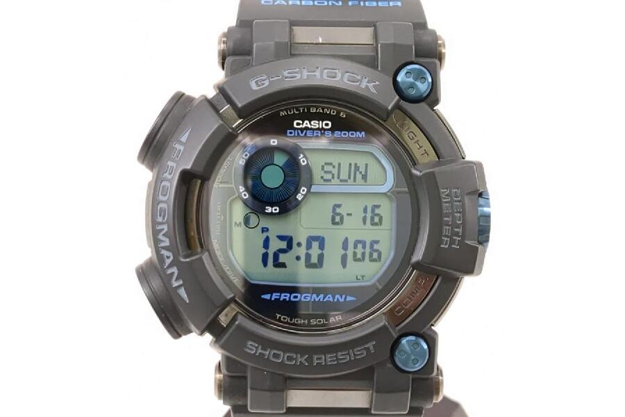 中古】 CASIO G-SHOCK FROGMAN GWF-D1000B 腕時計 電波ソーラー