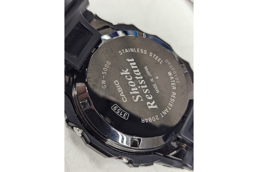 CASIO Gショック GW-5000-1JFを買い取りさせていただきました