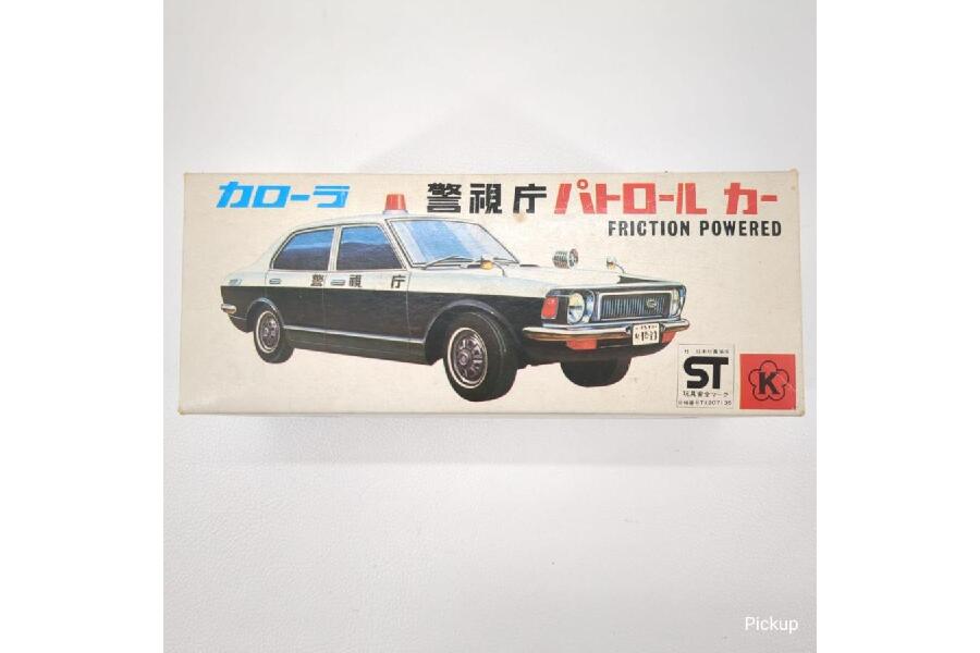 昭和レトロ】光球商会 カローラ 警視庁 パトロールカー ブリキ