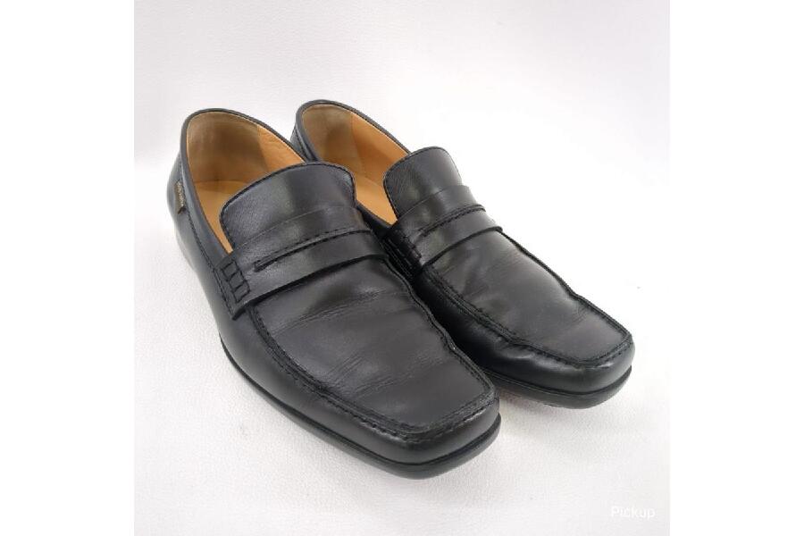 Louis Vuitton ローファー ブラック （土日割） 中古・古着通販】LOUIS VUITTON (ルイ ヴィトン) LV バロック・ライン