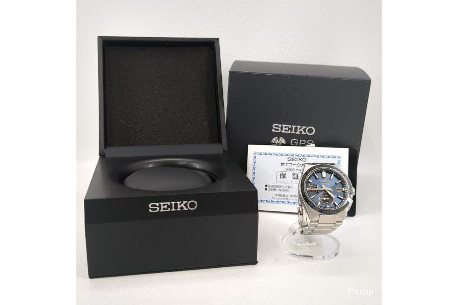 保証付 SEIKO セイコー 8B63-0BD0 アストロン チタニウム ネイビー