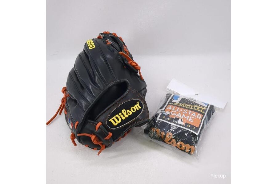 中古品】使用感・汚れ有 Wilson A2000 ASO PRO-STOCK 軟式 野球 内野用
