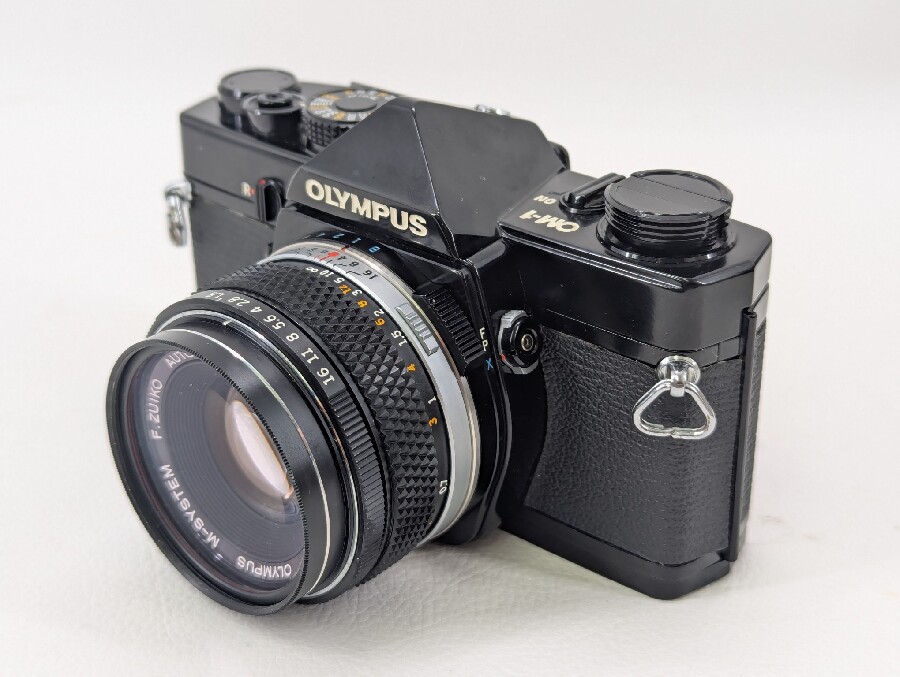 一眼レフの名機 オリンパス「OM-1」を買取させていただきました