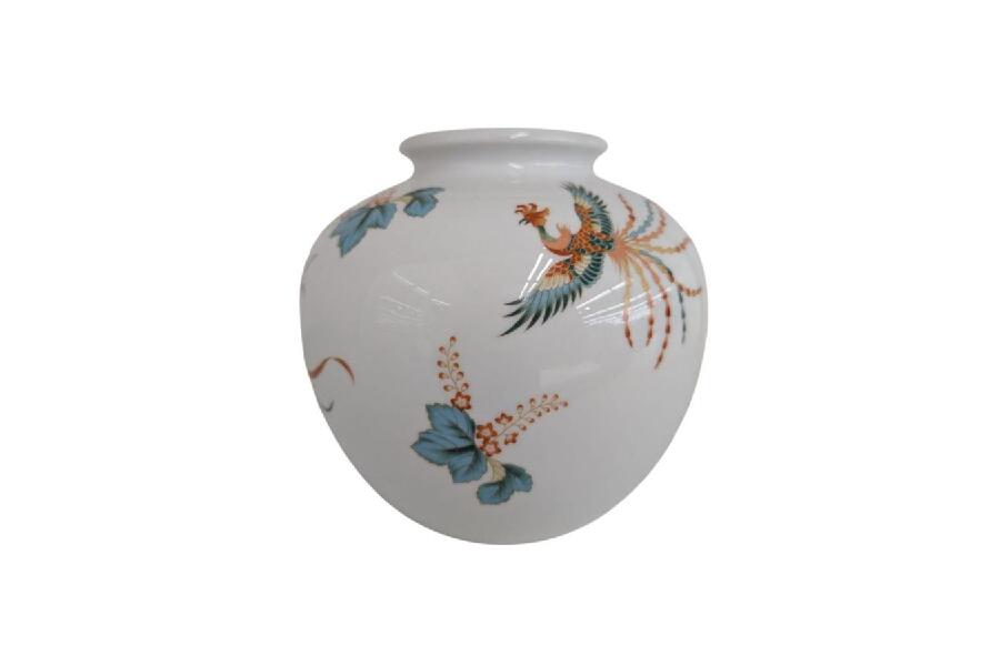 Noritake 柿図　手焙火鉢　日本陶器会社　月桂樹日陶印 オールドノリタケ Noritake 柿図 手焙火鉢 日本陶器会社 月桂樹日陶印 オールド