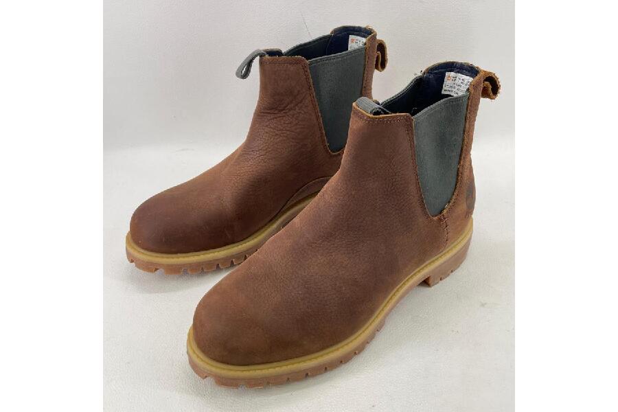 Timberland サイドゴアブーツ メンズブラウンの魅力 #入荷しました