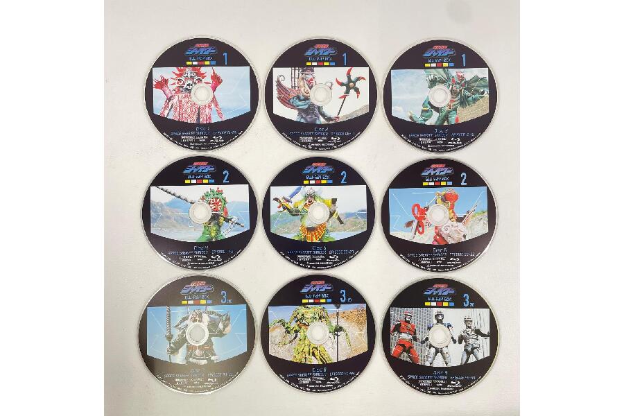 中古】宇宙刑事シャイダー Blu-ray BOX 1～3 ディスク9枚組が！｜2026