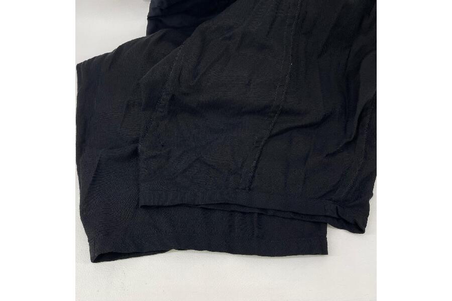 JULIUS (ユリウス) FOLDED BAGGY TROUSERS ブラック サイズ1 中古品