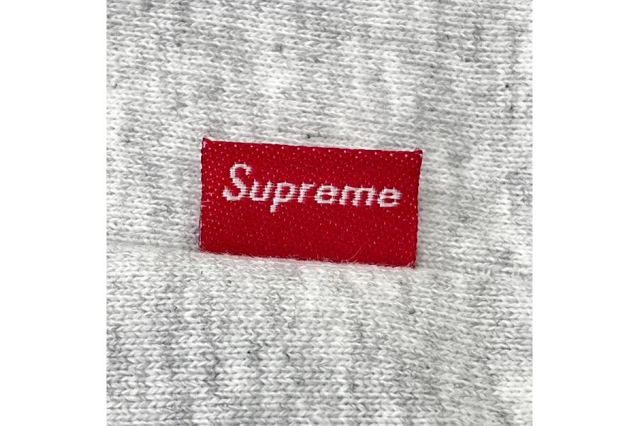 Supreme パーカー グレー 未使用】Supreme デビル S ロゴ ジップアップパーカー グレー サイズL