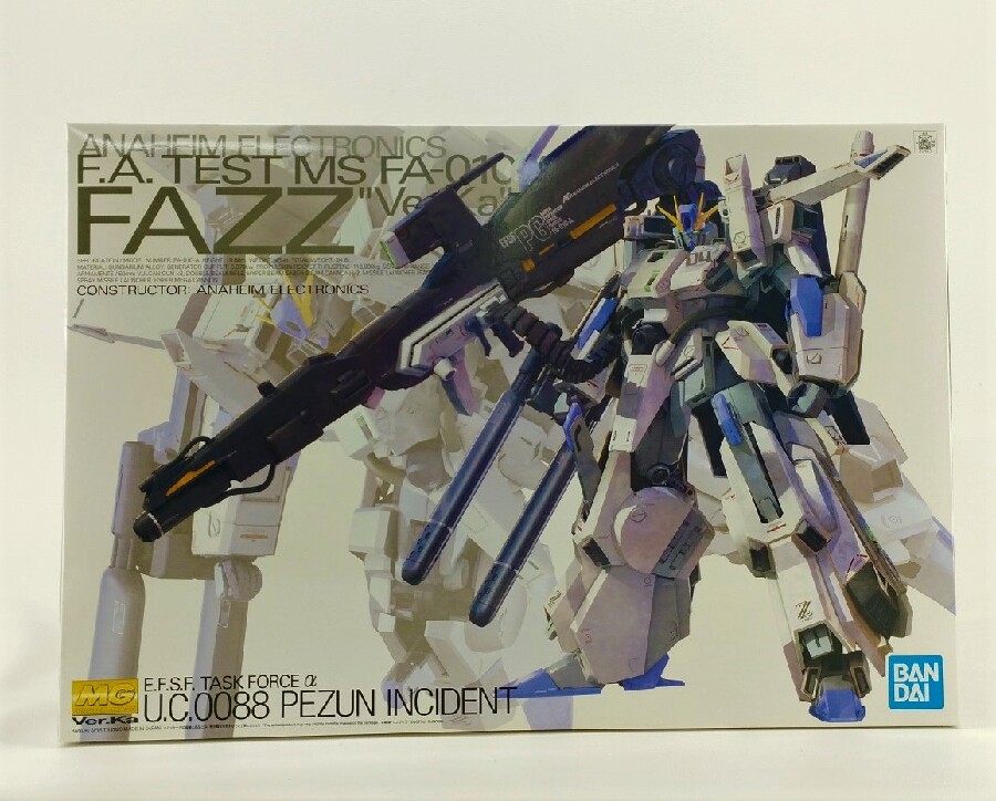 MG Fazz Ver.Ka UC.0088 未開封・未組立品 MG 機動戦士ガンダム