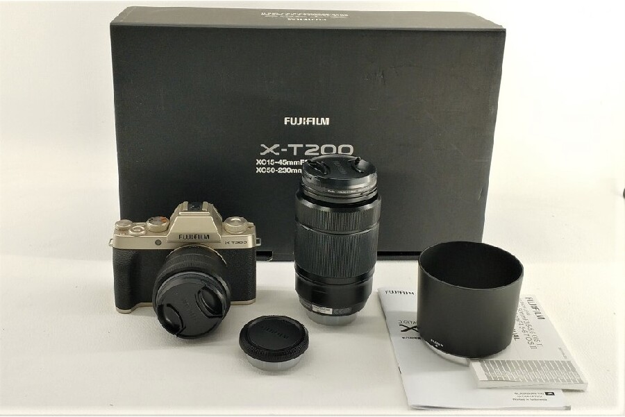 FUJIFILM XC15-45mm XC50-230mm ズームレンズ セット