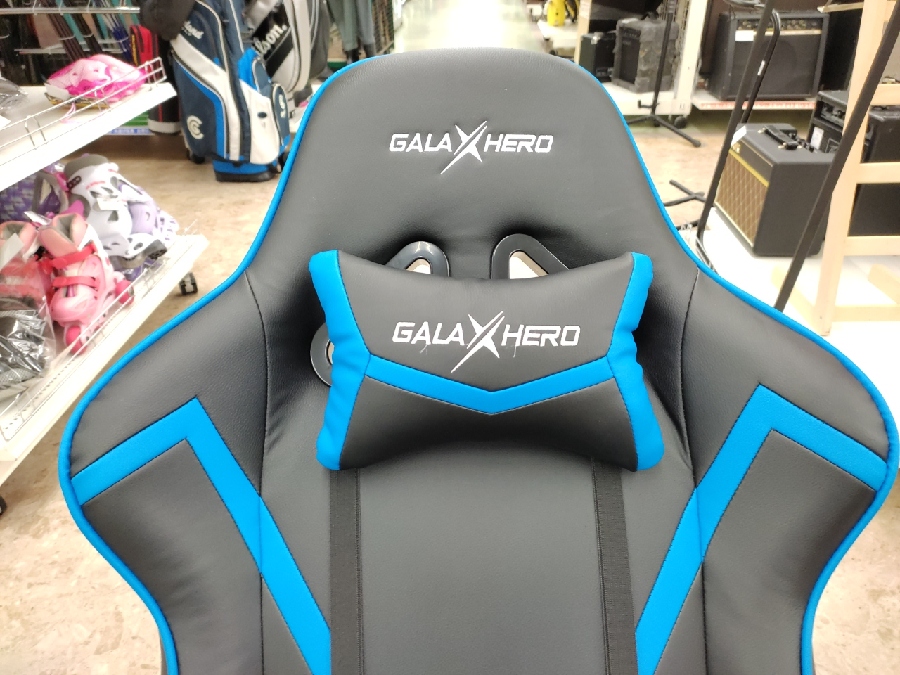ゲームミングチェア　GALA X HERO　ブルー 出張買取にてGALAX HERO ゲーミングチェア買取入荷しました！出張買取