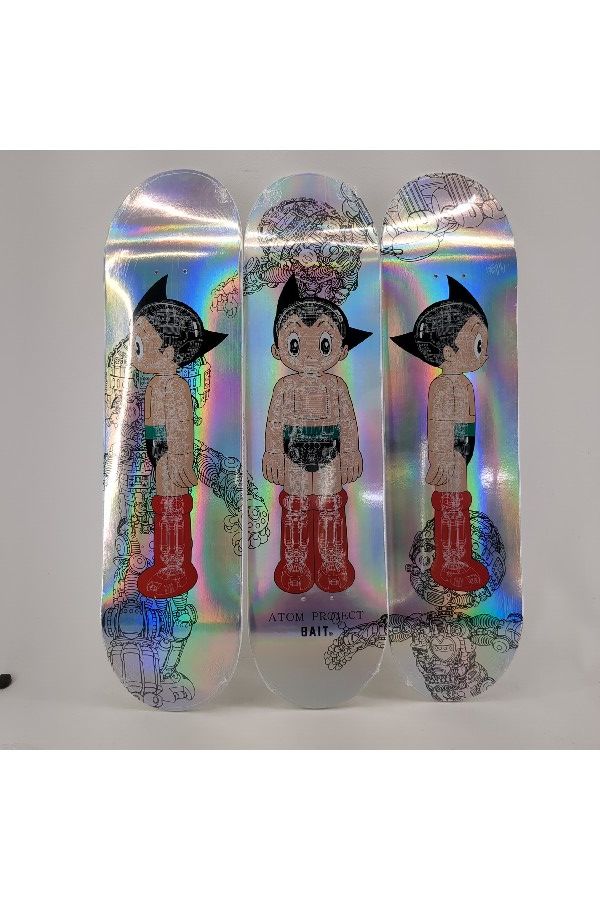 BAIT【鉄腕アトム】限定スケートボードデッキ3点セットのご紹介