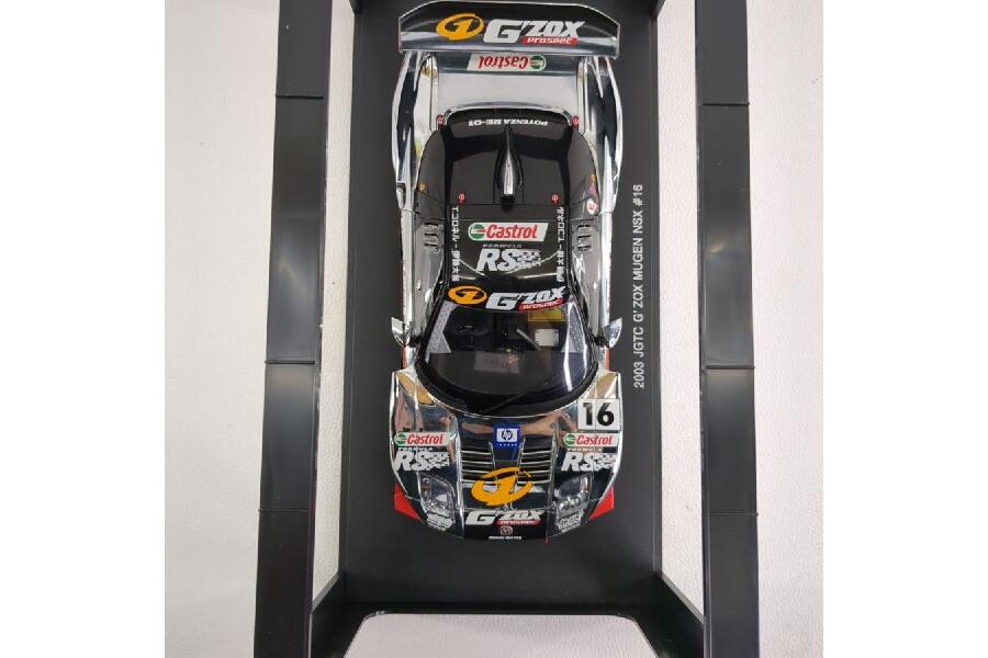 AUTOart 1/18 ホンダ NSX'03 JGTC #16 G'ZOX シルバーメッキver AUTOart 1/18 ホンダ NSX'03 JGTC #16 G'ZOX シルバーメッキver