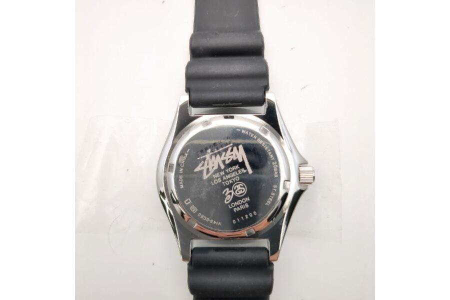 SEIKO×stussy コラボ V145-0CE0 ダイバーアクアフォース デイト