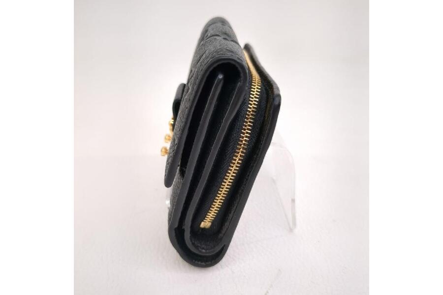 LOUIS VUITTON 【超美品】ルイヴィトン モノグラムアンプラント ポルトフォイユメティスコンパクト ノワール M80880 ブラック 黒  10105 : Coeuriche ヤフーショッピング店 - 通販 - Yahoo!ショッピング