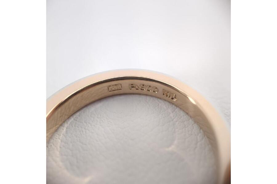 NINA RICCI ニナリッチ Pt900 リング 11号 極美品 NINA RICCI ニナリッチ リング K18 Pt900 3.6g