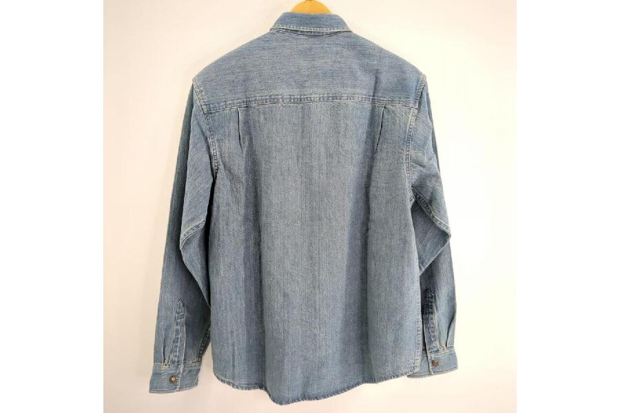 Supreme シュプリーム シャンブレーシャツ メンズ ブルー SIZE M 綿100