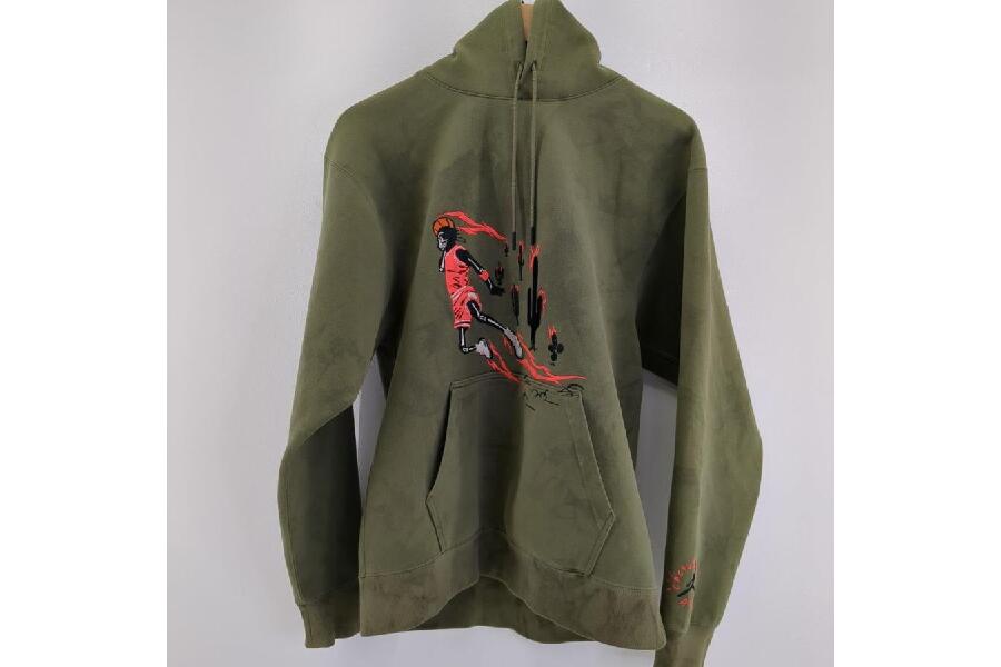 Nike×Travis Scottパーカー オリーブサイズS