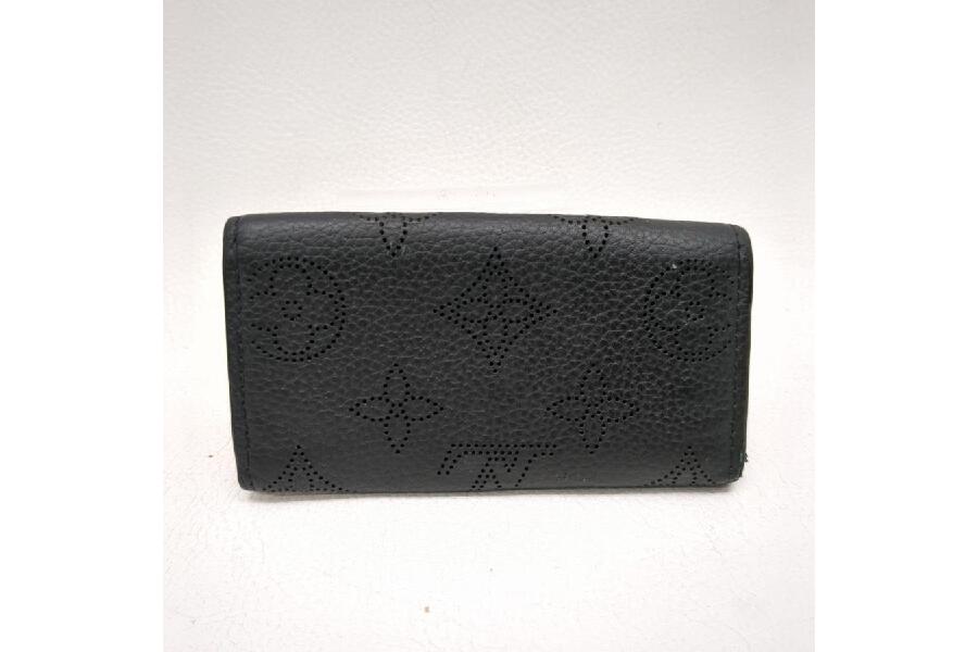 ルイヴィトン マヒナ ミュルティクレ4 キーケース 4連 黒 ブラック