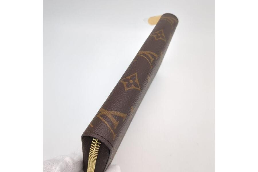 LOUIS VUITTON ブラウンモノグラムジッピーウォレット 程度S LOUIS VUITTON ブラウンモノグラムジッピーウォレット 程度S