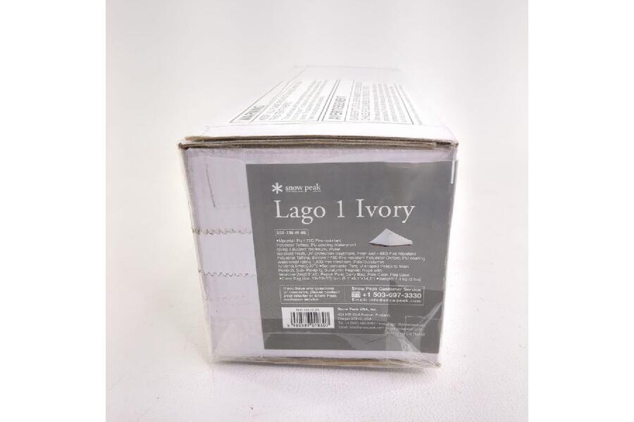 Snow Peak 新作！LAGO 1 アイボリーの魅力発見！ #入荷しました