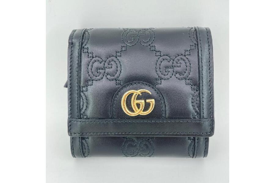 エレガンス際立つGUCCI GGマトラッセ財布2. 高級感溢れるGUCCI #入荷