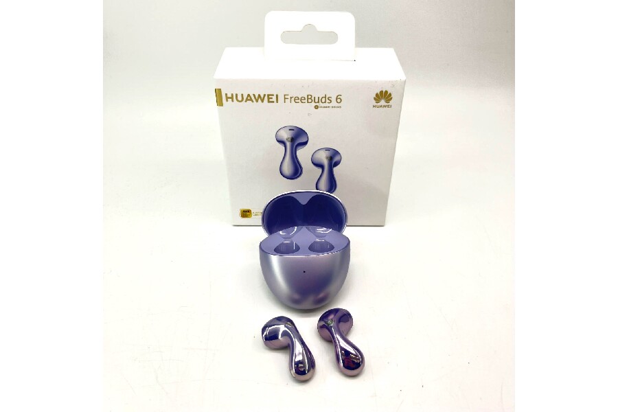 【新品未使用】HUAWEI FreeBuds 6 ワイヤレスイヤホン パープル HUAWEI FreeBuds 6 T0020 Bluetooth ワイヤレスイヤホン パープル 入荷