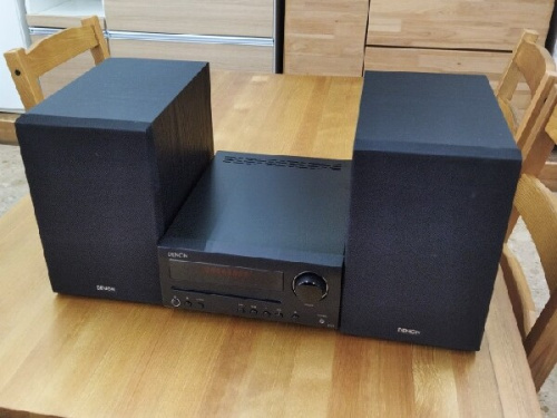 DENON D-T1 Bluetooth対応　CDコンポ スピーカー デノンHi-Fi設計と高音質パーツ投入で約3.5万円の新提案