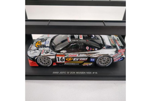AUTOart 1/18 ホンダ NSX'03 JGTC #16 G'ZOX シルバーメッキver.入荷