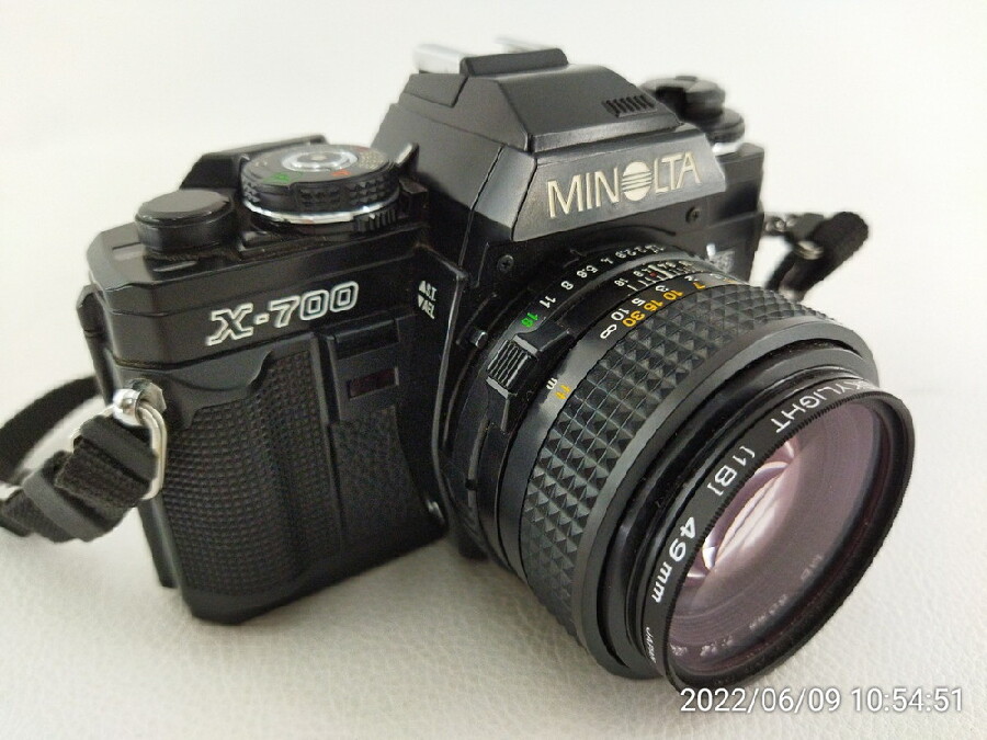 フィルムカメラ ミノルタX-700 をお買取入荷しました。｜2022年06月09
