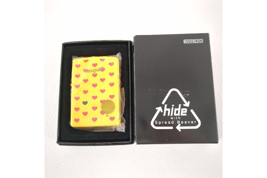 ZIPPO hide イエローハート ジッポ